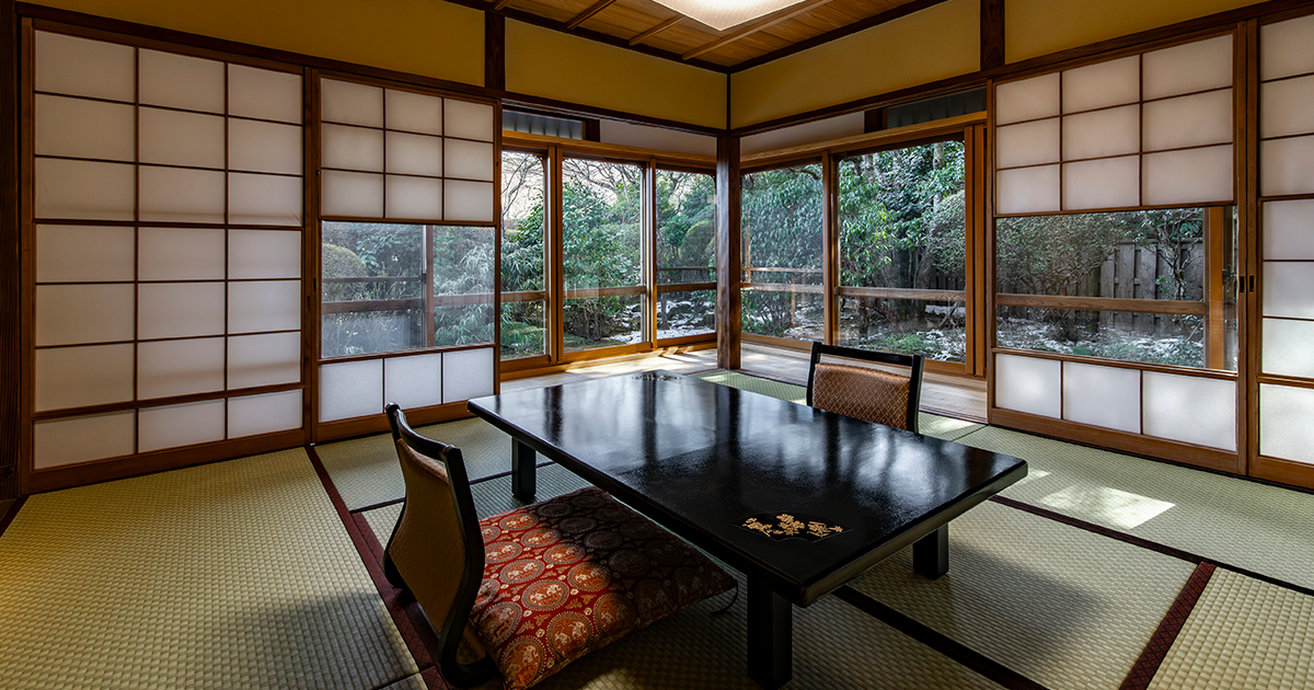 Japanese room twin, Main building ｜ Hakone Kowakien Mikawaya